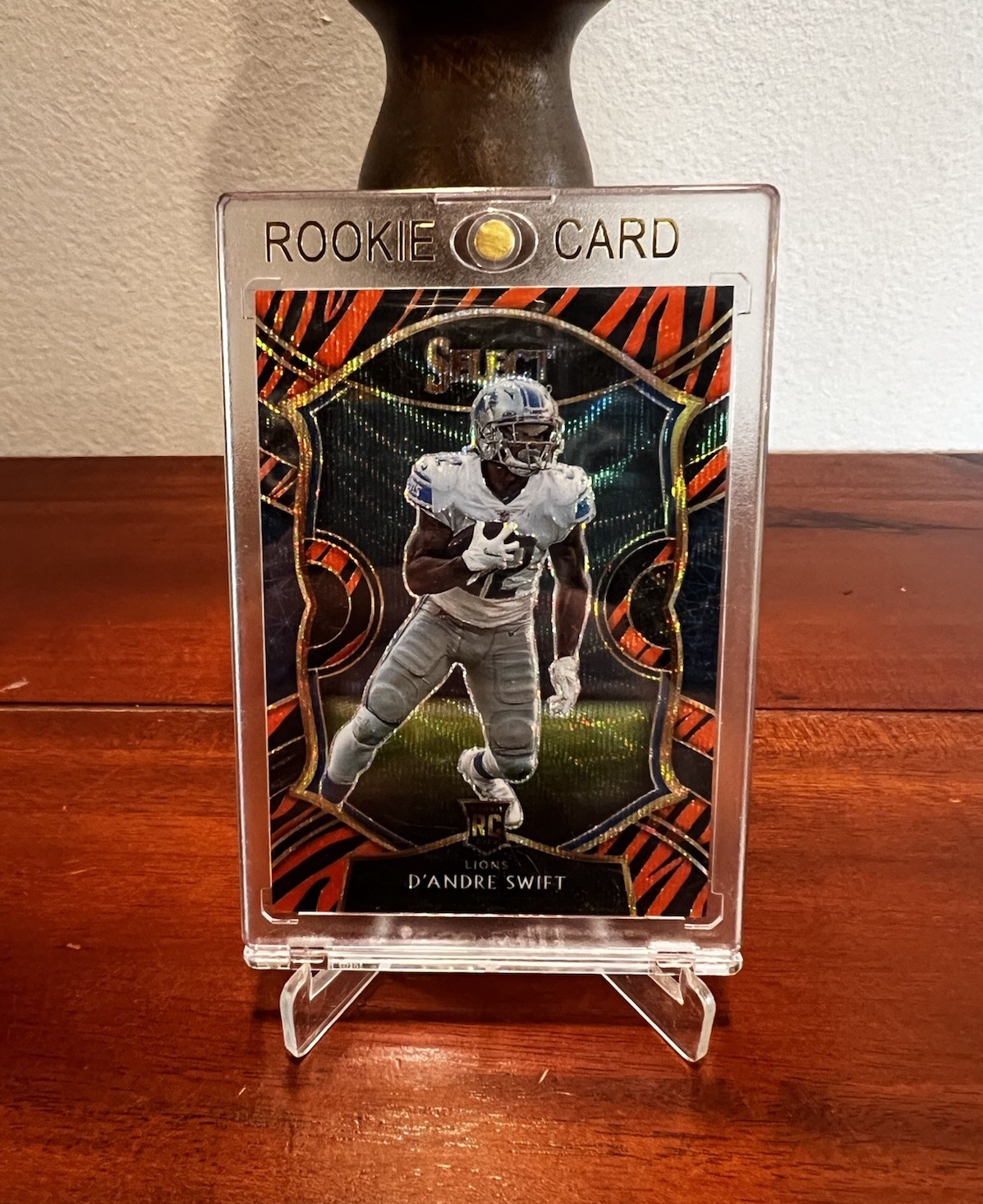 D'ANDRE SWIFT TIGER PRIZM SSP RARE ROOKIE 2020 Panini Select Concourse #51 RC