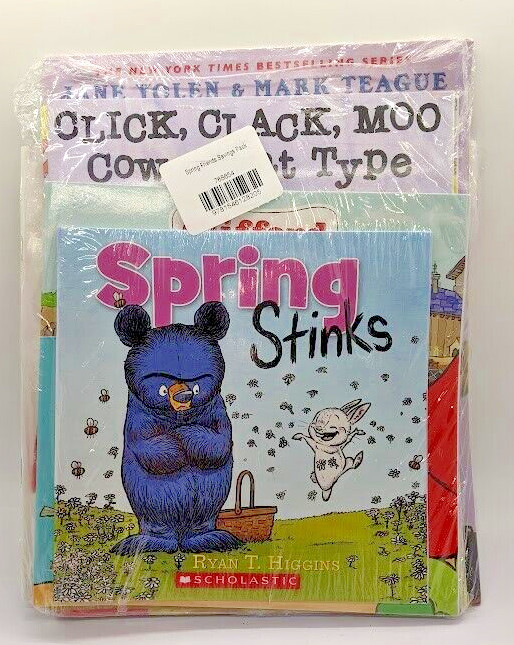 Scholastic Spring Friends Savings Pack (8 Paperback Books) Spring Stinks/Splat Scholastic Spring Friends Savings Pack (8 Paperback Books) Spring Stinks/Splat