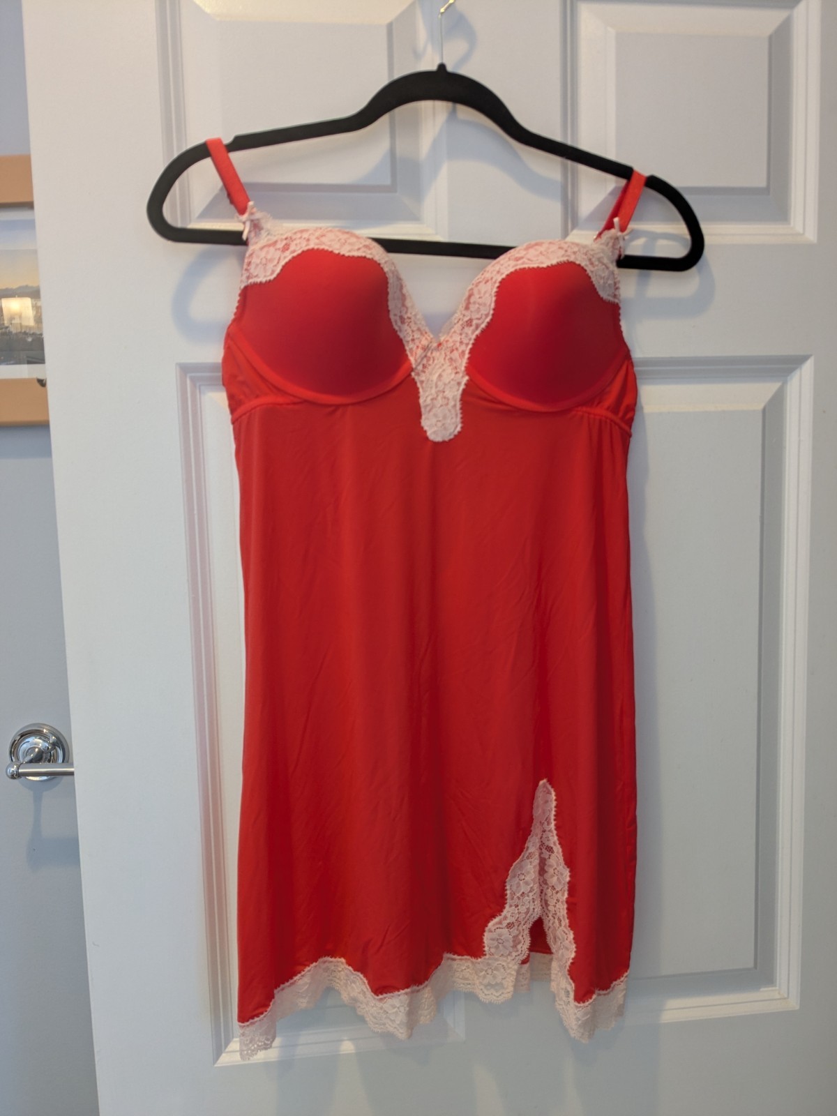 NWT Victoria\'s Secret Coral Nighty Slip, 36C NWT Victoria\'s Secret Coral Nighty Slip, 36C