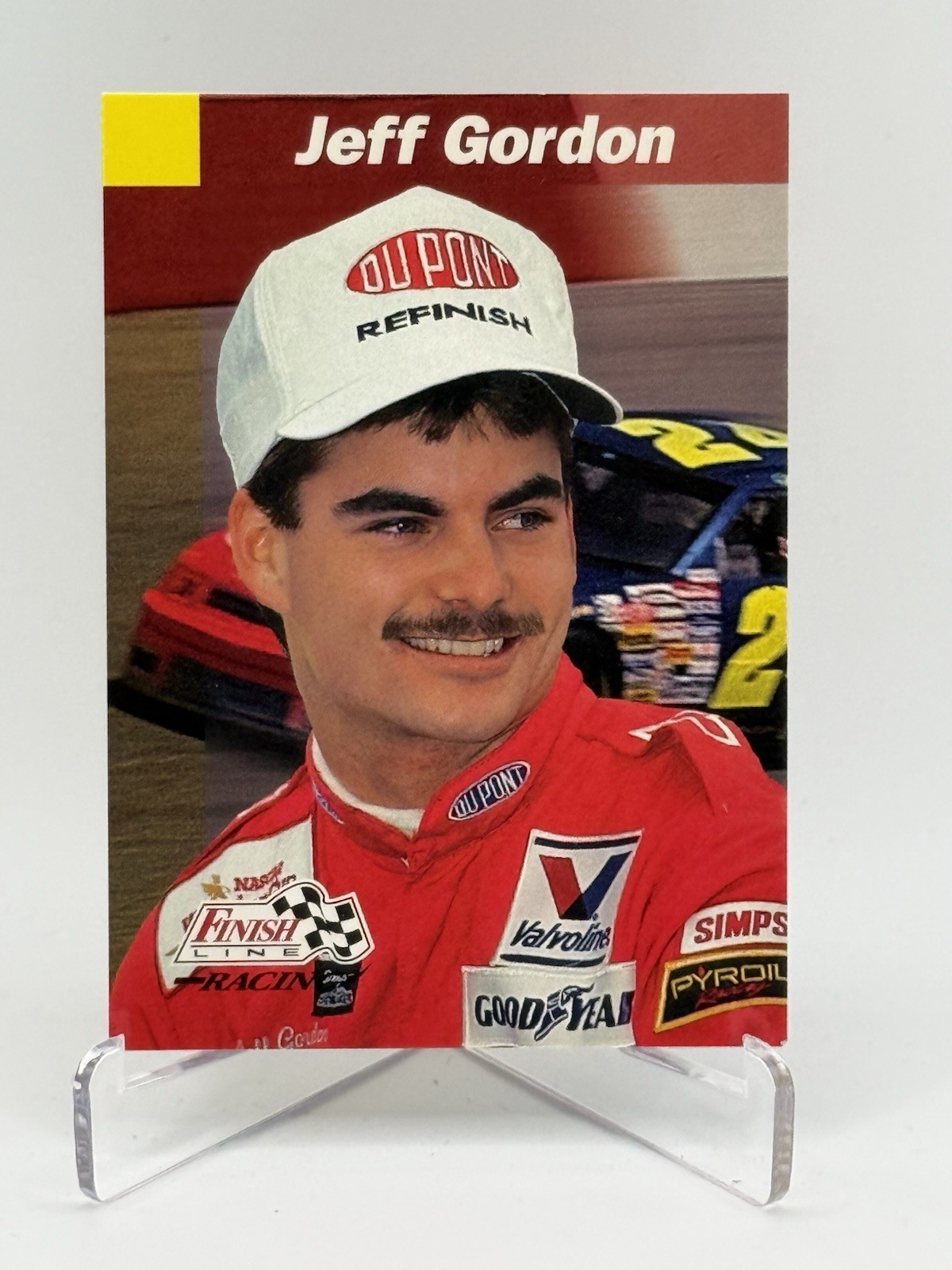 1993 Pro Set Finish Line Silver Series Jeff Gordon #110 HOF 2042
