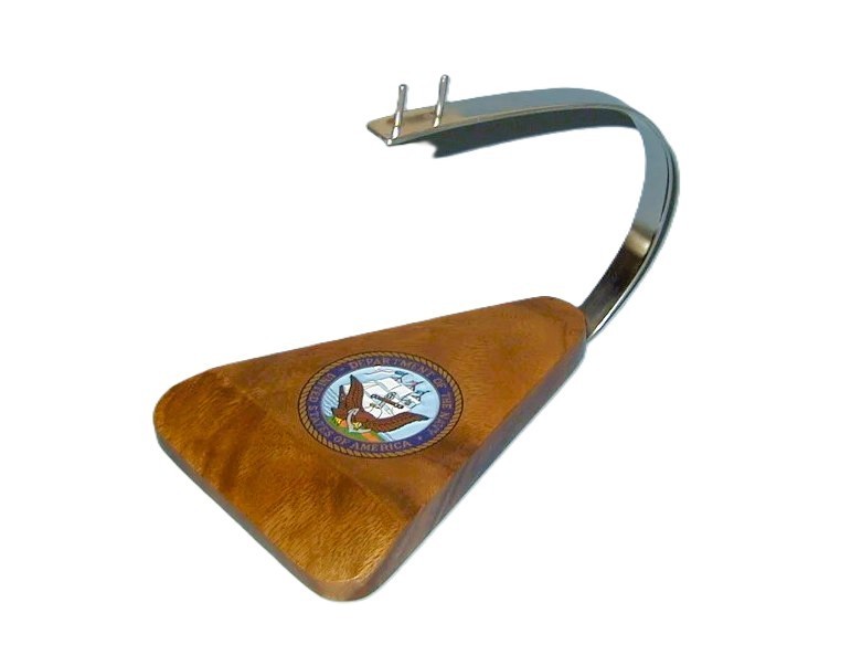 USN US Navy Executive Premium Modern Logo Desk Top Model Airplane SC Base Stand