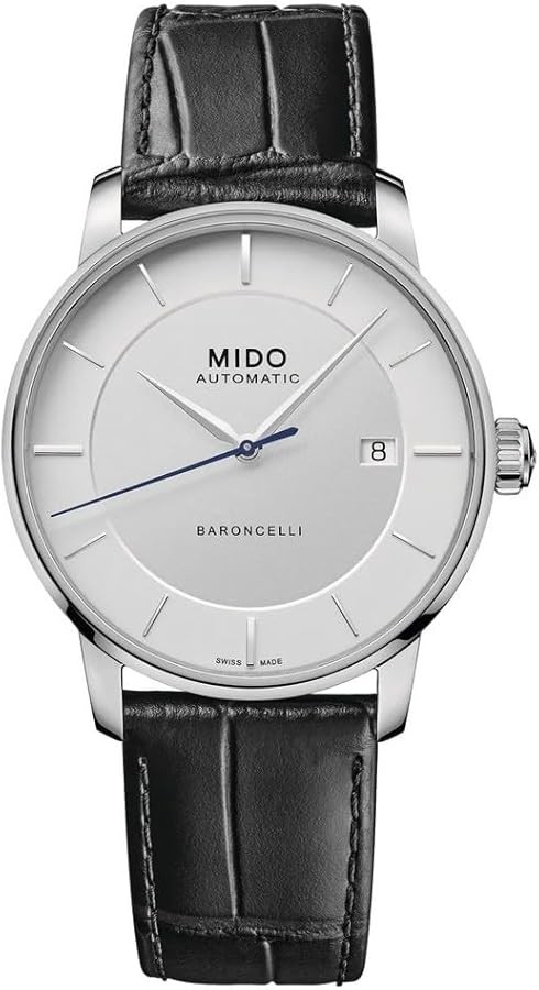 Mido Mens Baroncelli II 39mm Automatic Watch M0374071603101 Mido Mens Baroncelli II 39mm Automatic Watch M0374071603101