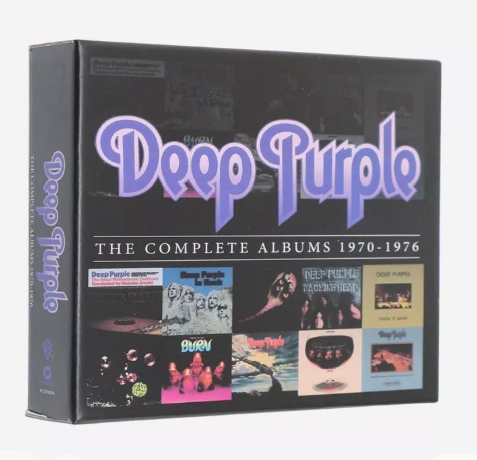 Deep Purple 1970-1976 Complete Album Box Set 10CD Collection Gifts for Fans Deep Purple 1970-1976 Complete Album Box Set 10CD Collection Gifts for Fans