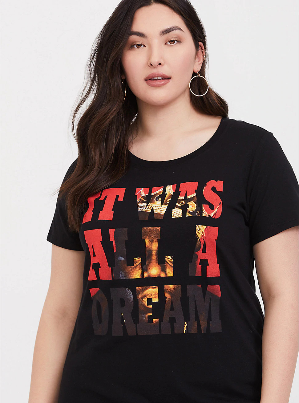 Torrid NOTORIOUS B.I.G. BIG DREAM BIGGIE Women's Girls Plus Size T-Shirt NWT 