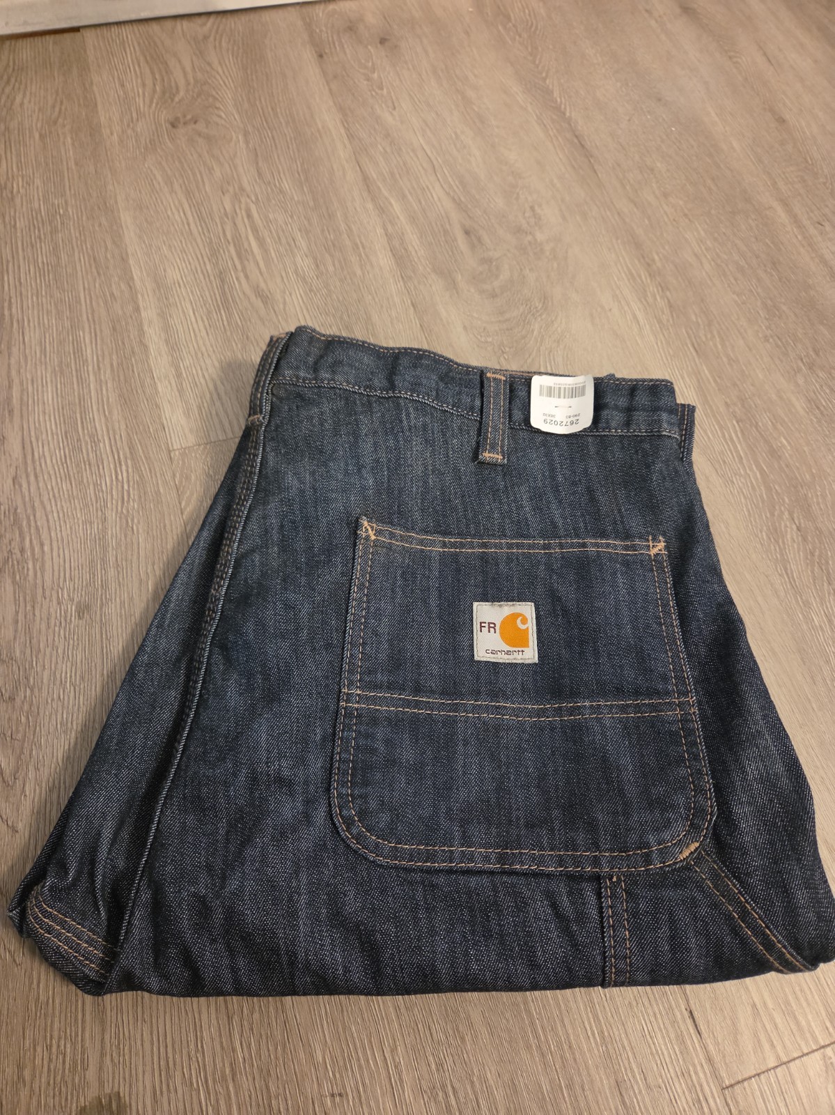 New Carhartt 290-83 Men\'s 38x32  Carpenter Jeans 
