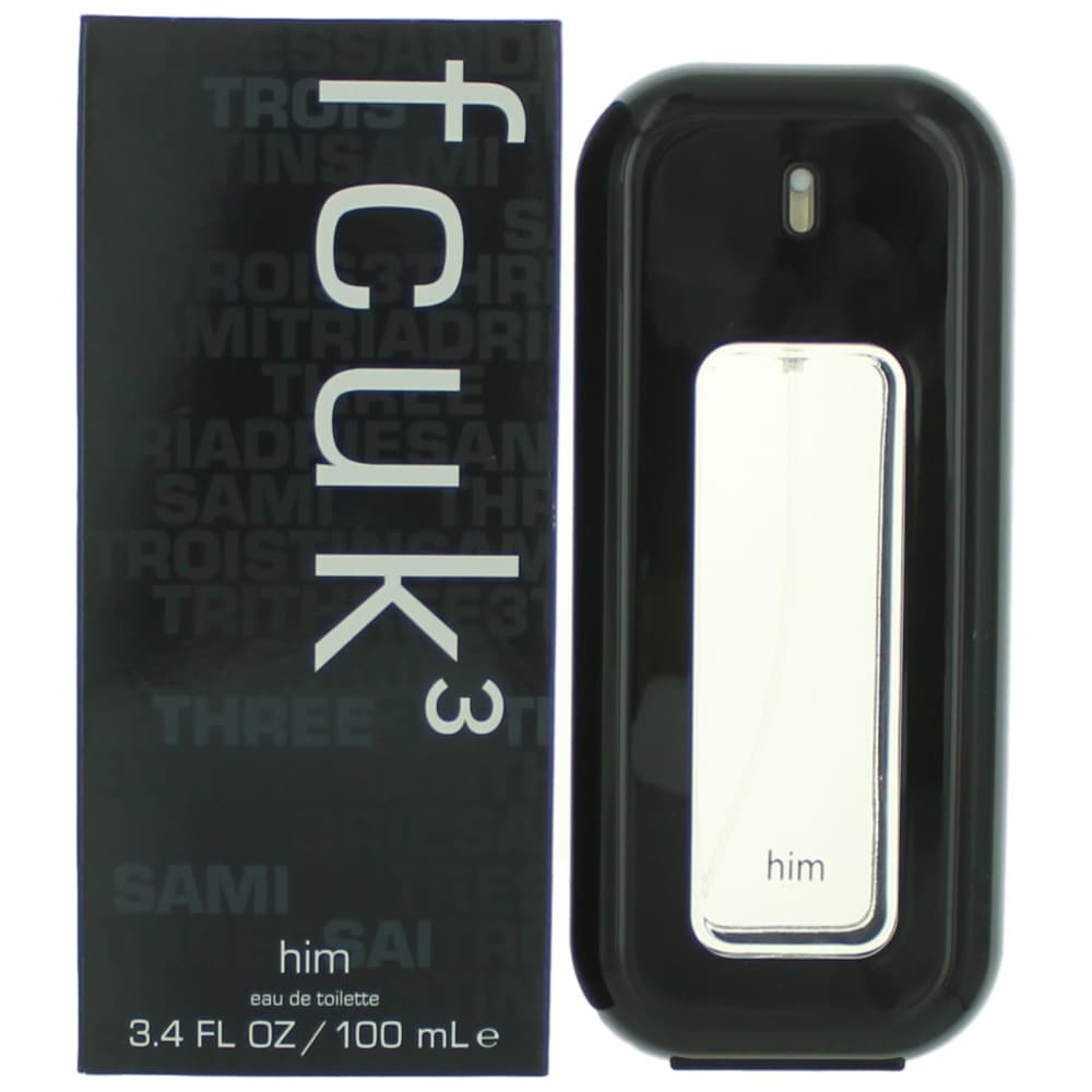 Fcuk 3 By French Connection, 3.4 Oz Edt Spray For Men