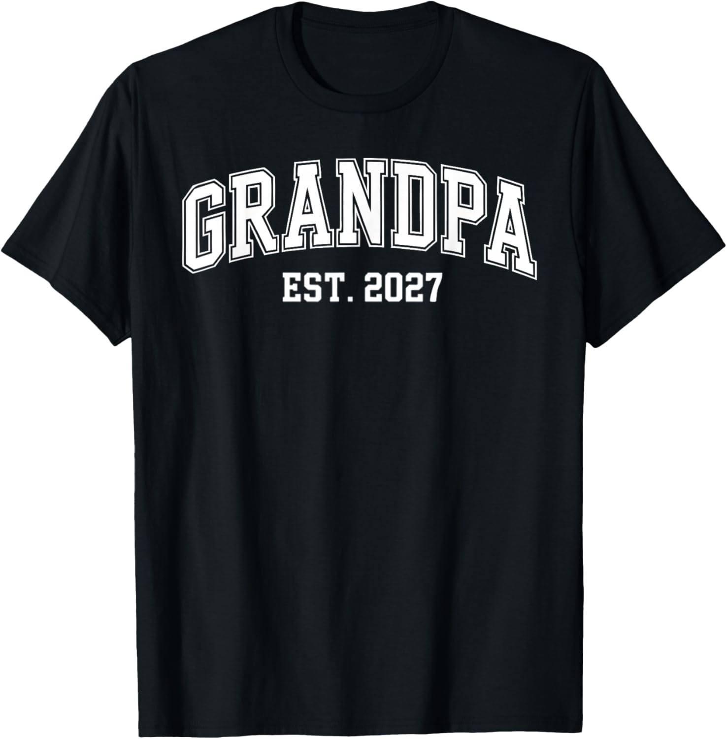 Promoted to Grandpa Est. 2027 Grandpa Est 2027 T-Shirt unisex T-Shirt