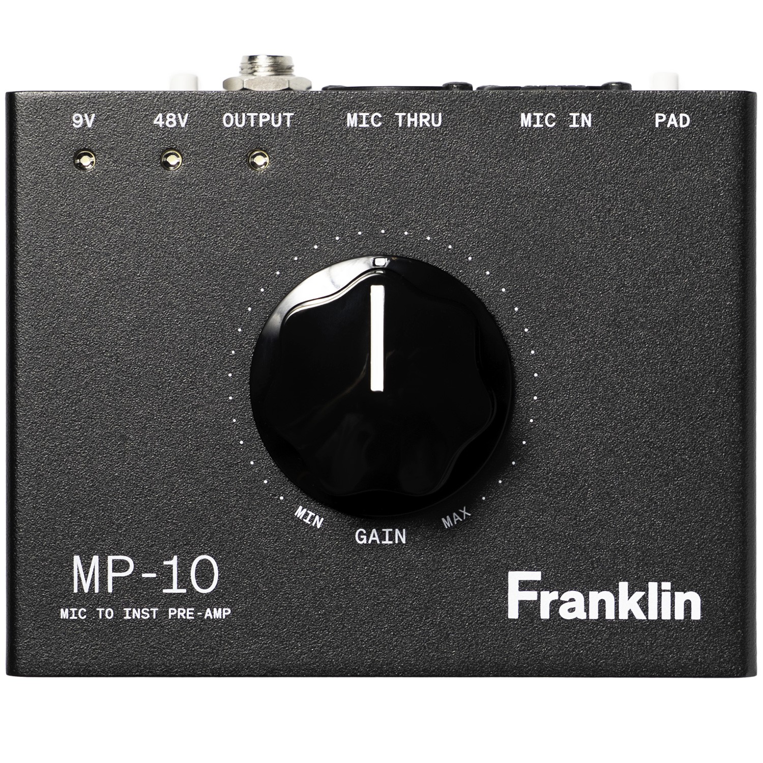 Franklin Audio MP-10 Compact Microphone Preamplifier Pedal