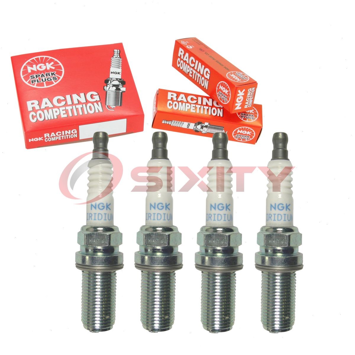4 pc NGK 4905 R7438-8 Racing Spark Plugs for IKH01-24 5749 Ignition Wire gu 4 pc NGK 4905 R7438-8 Racing Spark Plugs for IKH01-24 5749 Ignition Wire gu