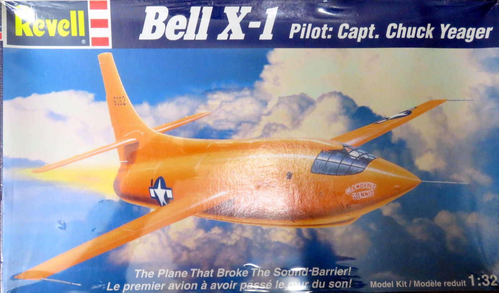 Revell 84-4565 Bell X-1 Pilot Capt. Chuck Yeager 1:32 Sealed  US