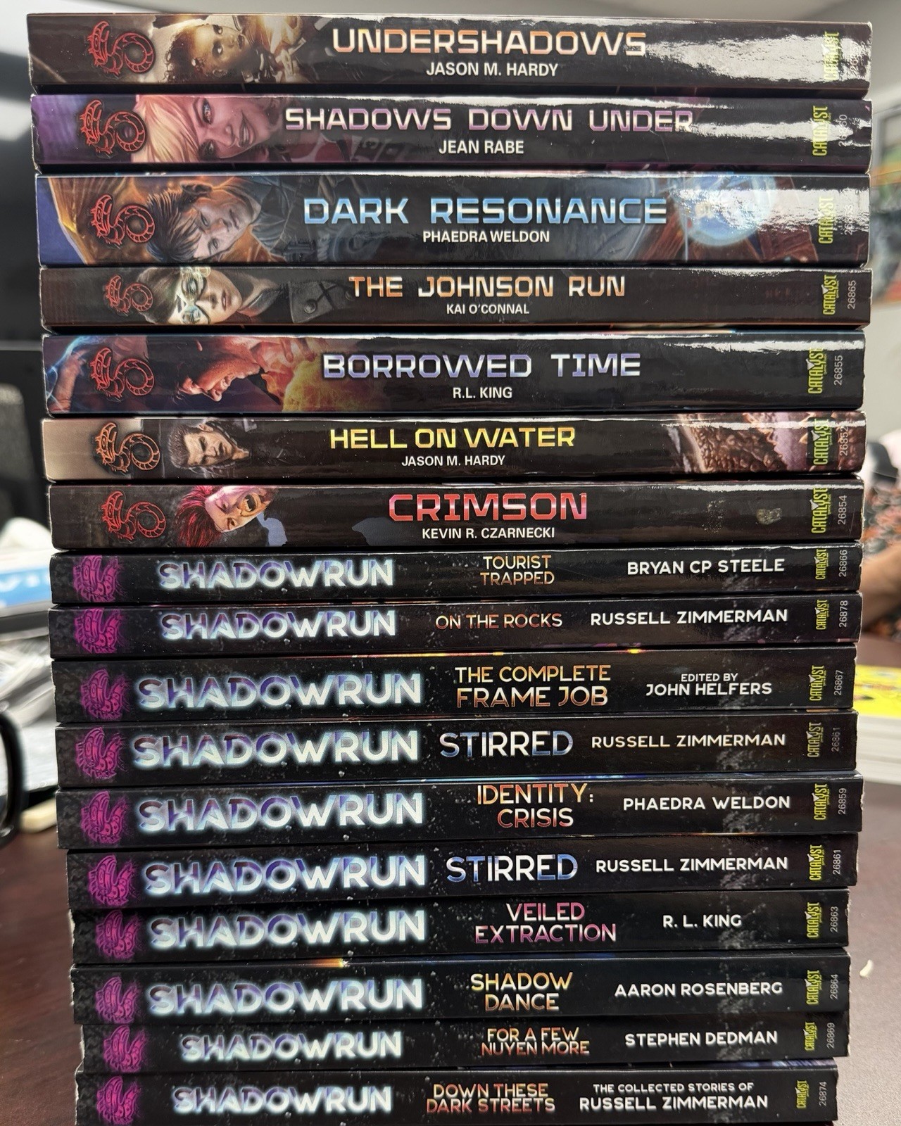 Shadowrun Tpb Softcover Book Lot - 17 Books total NEW Shadowrun Tpb Softcover Book Lot - 17 Books total NEW