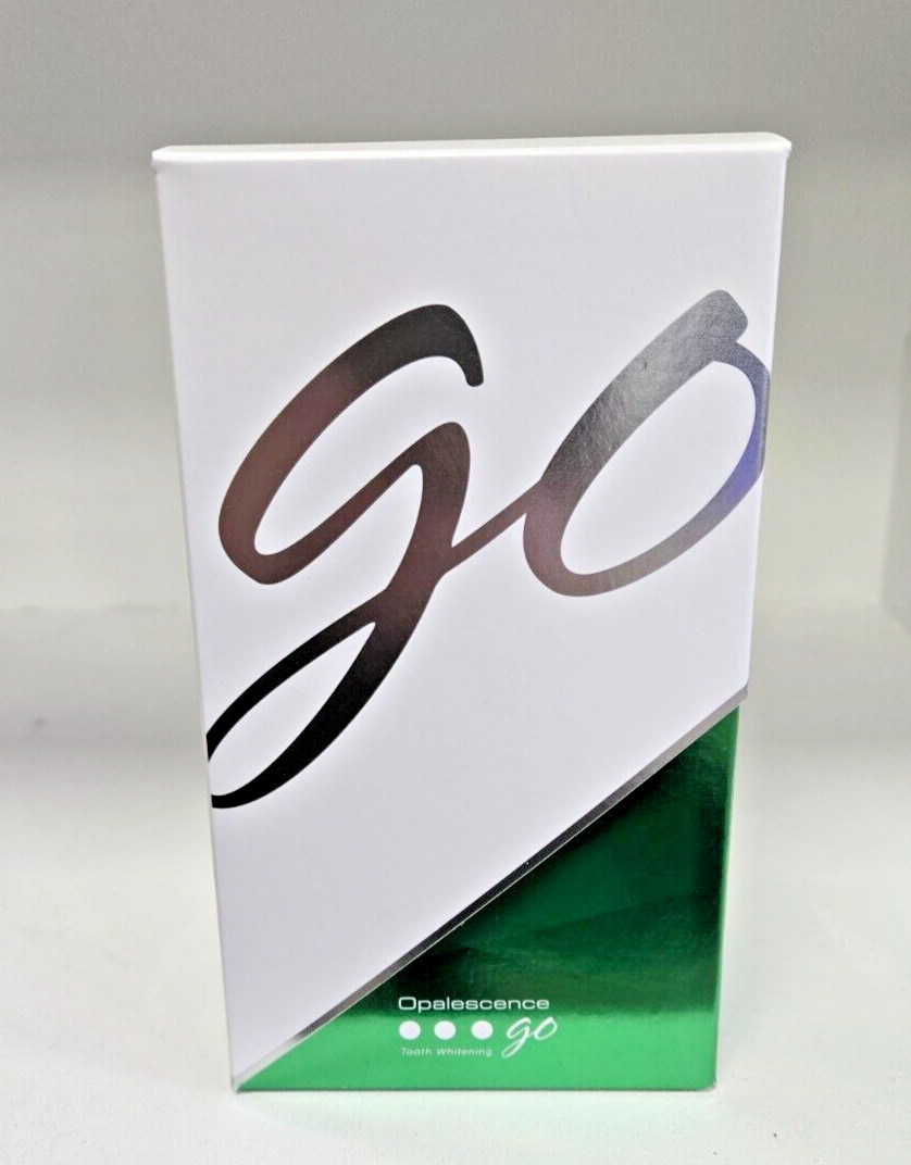 NEW 1Box Opalescence Go 15% Tooth Whitening 10 Tray System Mint Flavor Ultradent NEW 1Box Opalescence Go 15% Tooth Whitening 10 Tray System Mint Flavor Ultradent