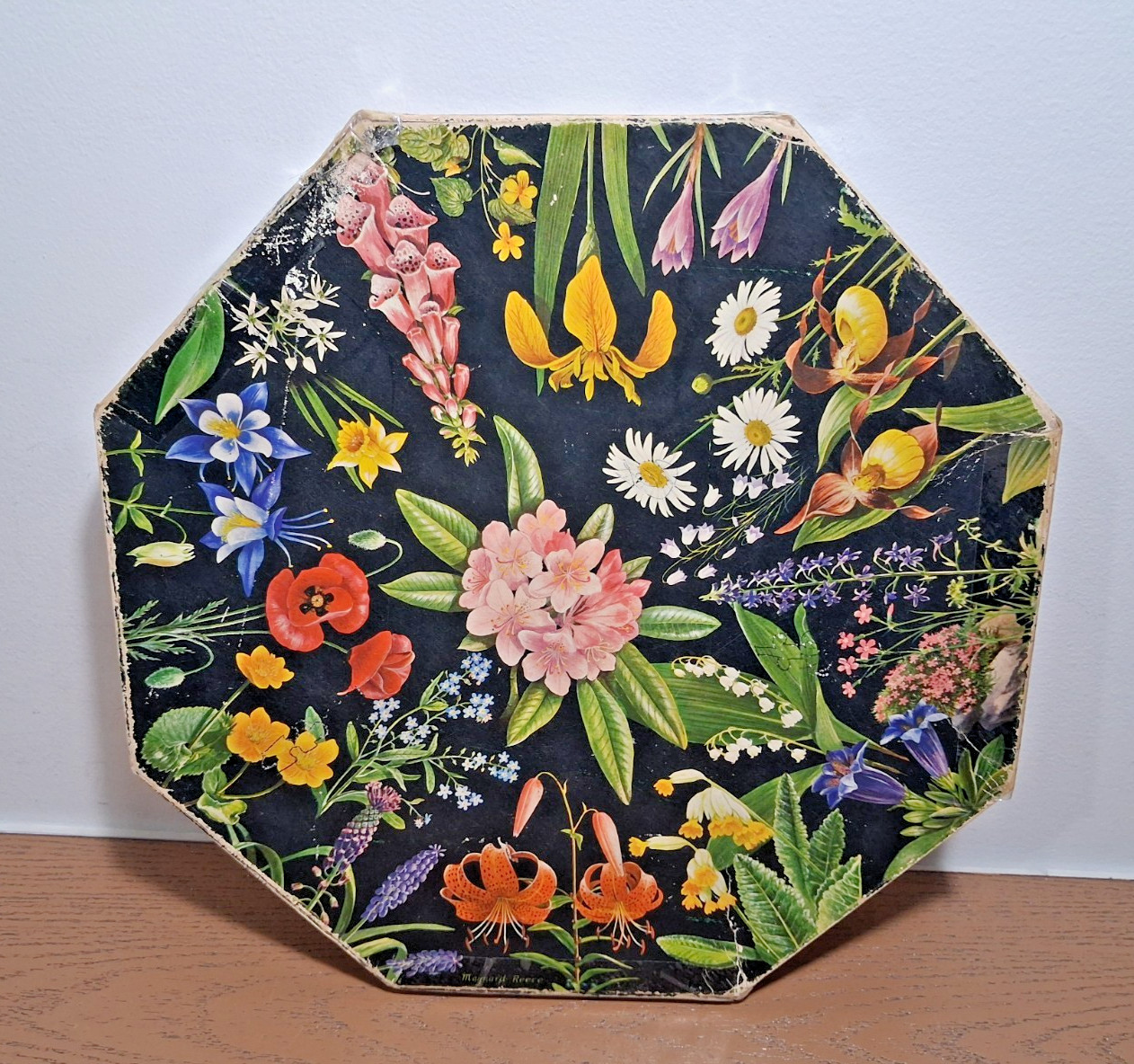 Vintage 1968 Springbok The Okta-Puzzle Romance Of The Flowers by Maynard Reece Vintage 1968 Springbok The Okta-Puzzle Romance Of The Flowers by Maynard Reece