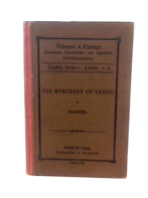 Shakspere\'s Merchant Of Venice - A Comedy (Shakspere - 1896) (ID:37099)