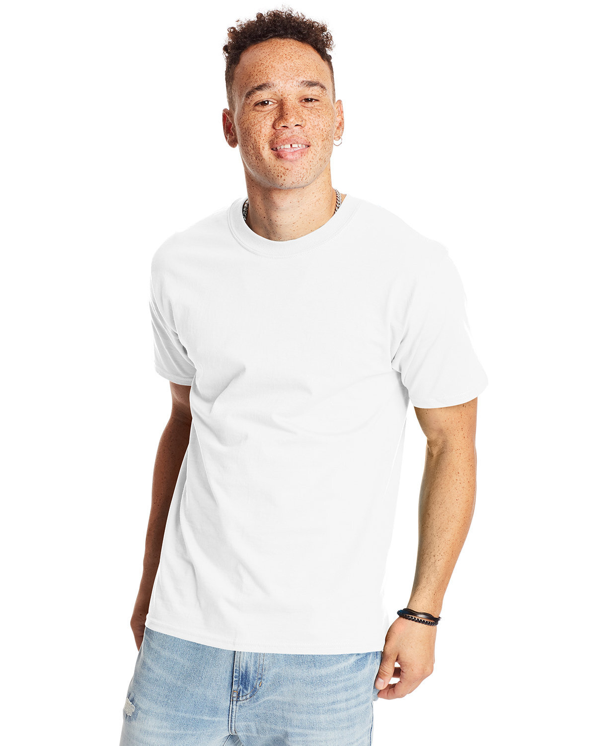 Hanes Unisex Beefy-T T-Shirt Stylish T Shirt Casual Plain T-Shirt - 5180