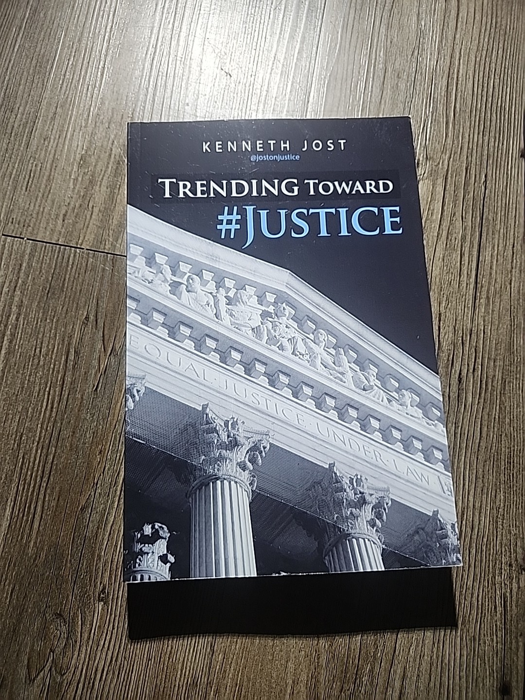 Trending Toward #Justice by Kenneth Jost (2015, Trade Paperback)signed Trending Toward #Justice by Kenneth Jost (2015, Trade Paperback)signed