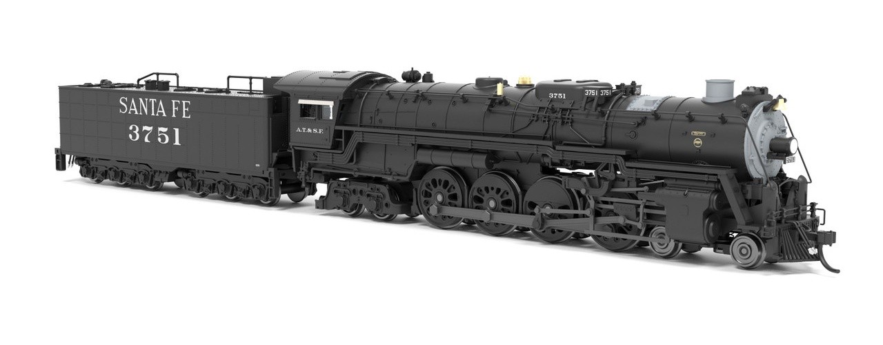 Broadway Limited ~ N Scale ~ 4-8-4 Northern ~ Santa Fe ATSF #3759 ~ DCC & Sound