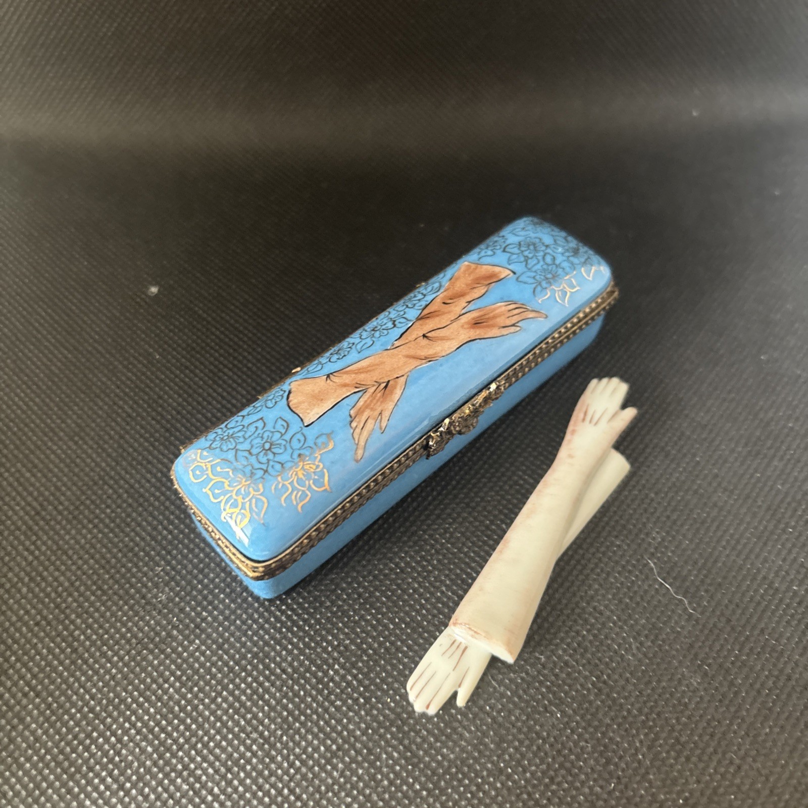 Limoges Gloves Box Trinket Box Limoges Gloves Box Trinket Box