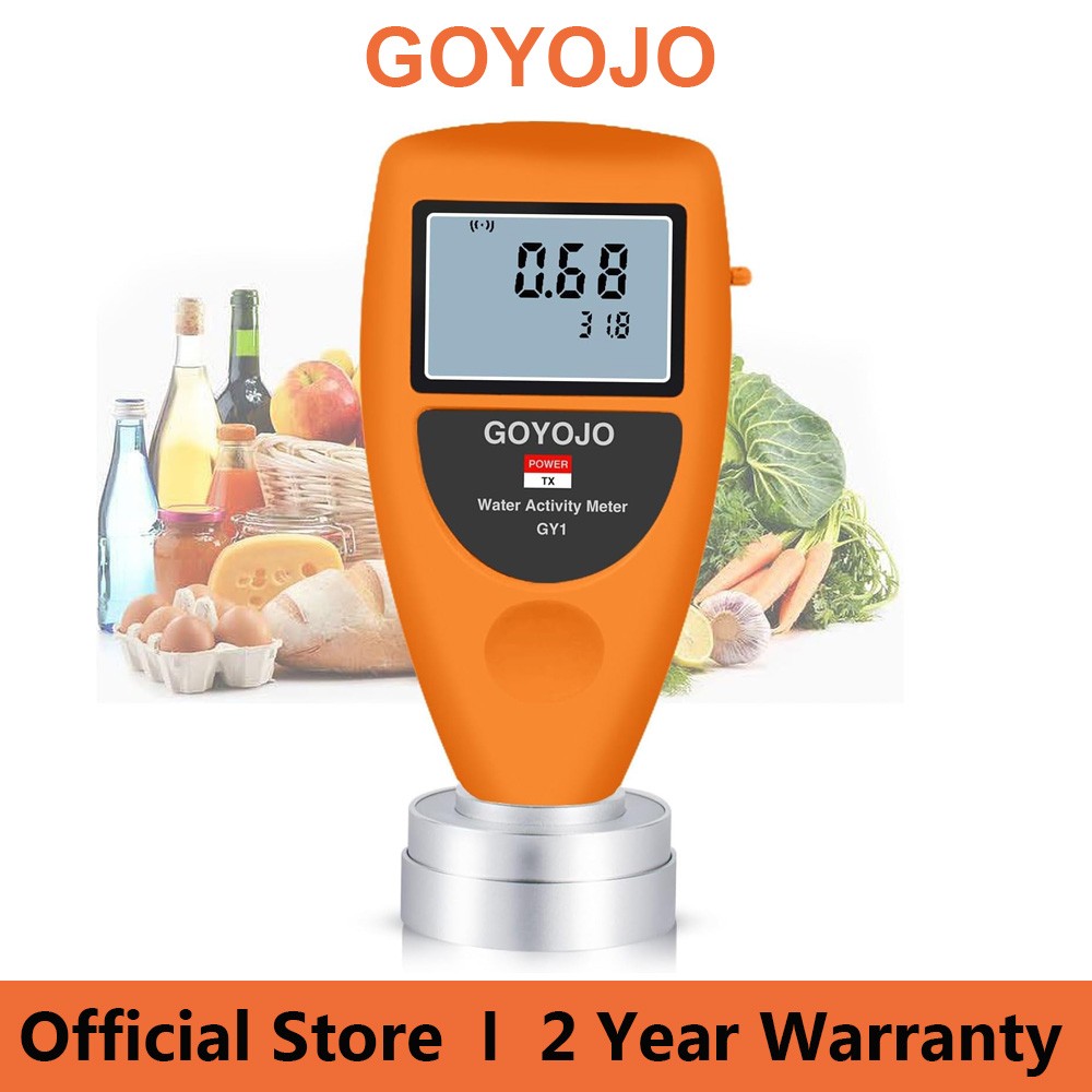 GOYOJO Water Activity Meter Smart Food Water Activity Tester Moisture Mete Tools