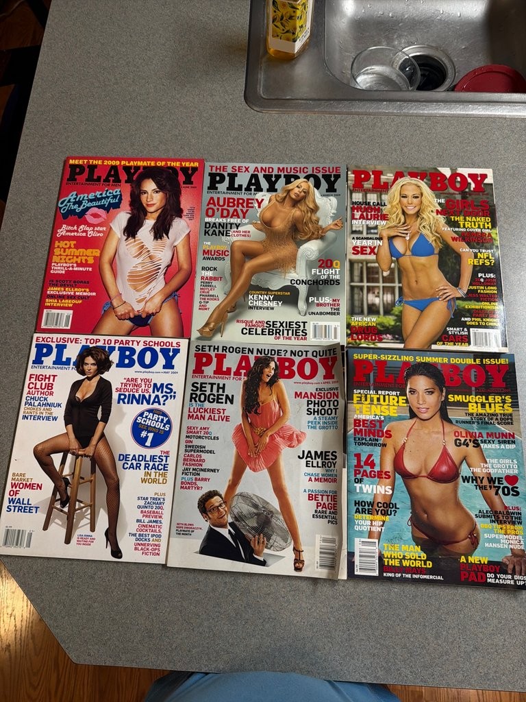 Collection of Playboy Magazines from the 2000s Collection of Playboy Magazines from the 2000s