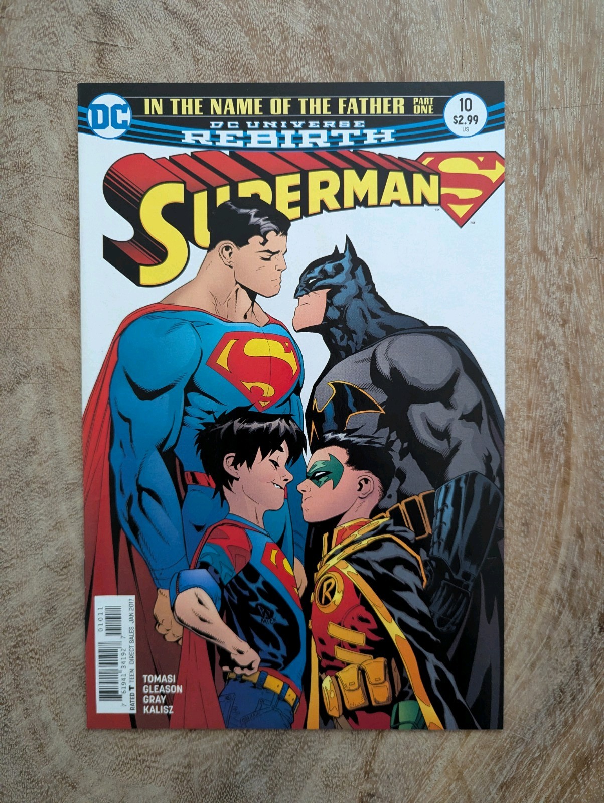 Superman #10 1st Super Sons Appearance DC Comics 2016 Superman #10 1st Super Sons Appearance DC Comics 2016