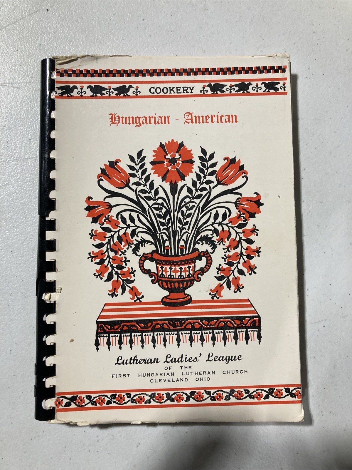 Vintage Hungarian American Cookery 1968 Lutheran Ladies League Cleveland Buckeye Vintage Hungarian American Cookery 1968 Lutheran Ladies League Cleveland Buckeye