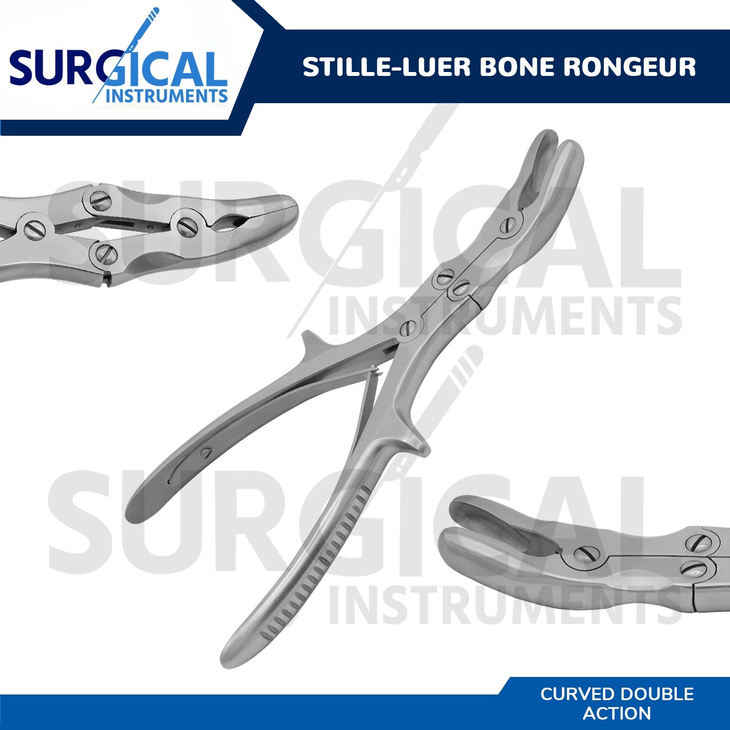 Stille-Luer Bone Rongeur Double Action 8.75