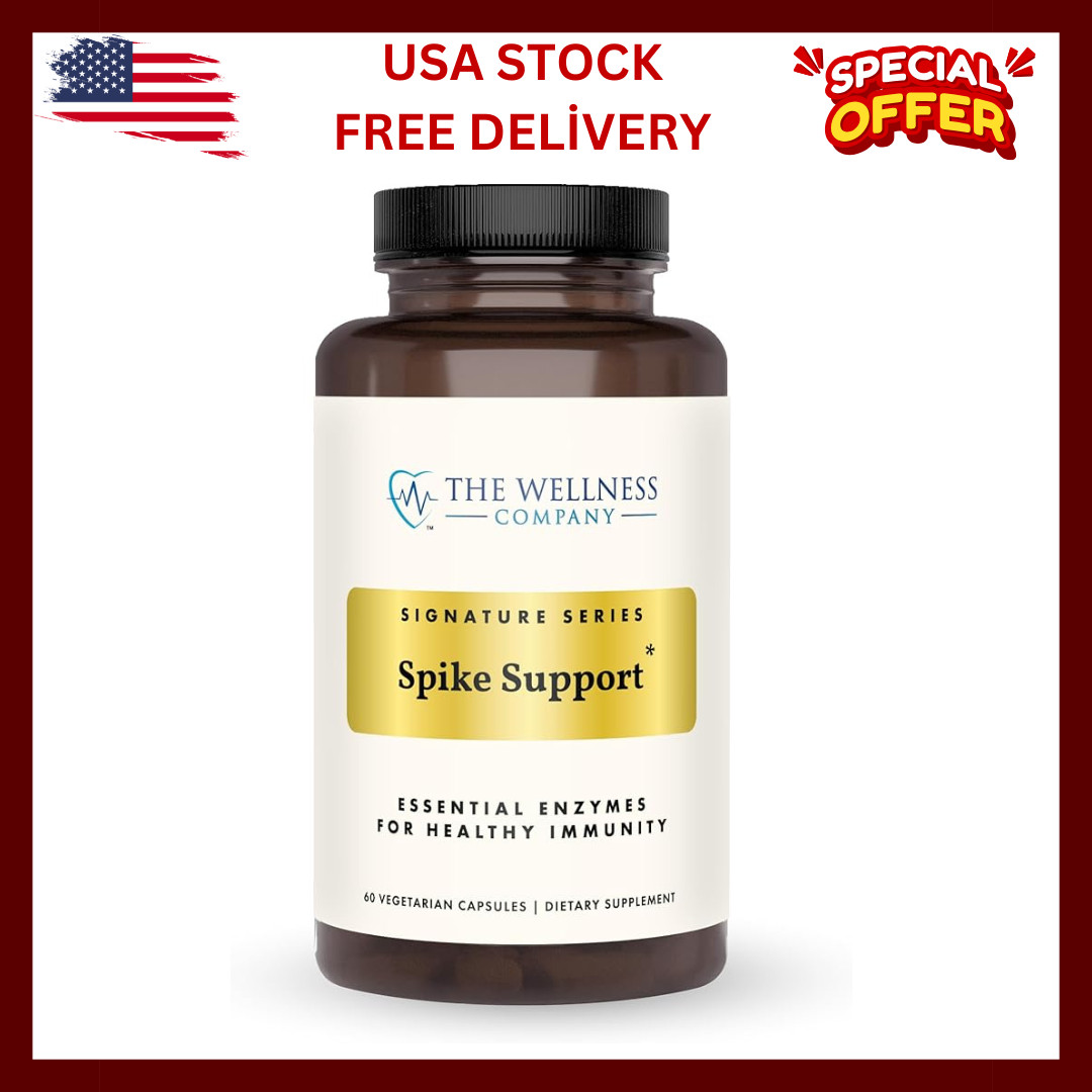 The Wellness Company Original Spike Support Formula 60 Count (Pack of 1) The Wellness Company Original Spike Support Formula 60 Count (Pack of 1)