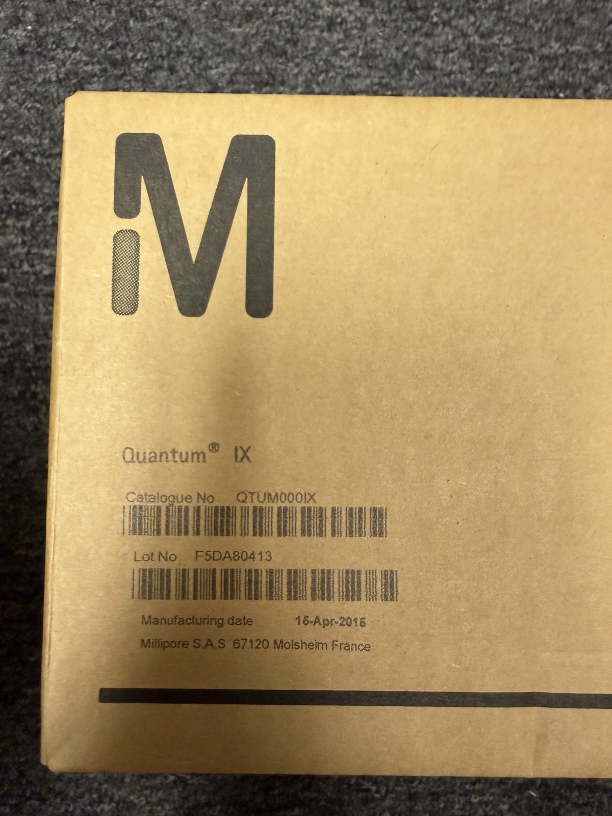 Millipore Quantum IX QTUM000IX (1/pk) Millipore Quantum IX QTUM000IX (1/pk)