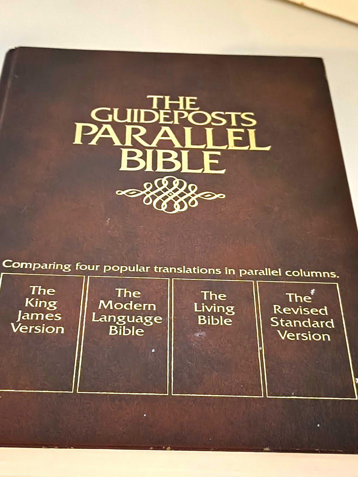 Guideposts The Guideposts Parallel Bible Parallel Text Hardcover Vintage 1973 Guideposts The Guideposts Parallel Bible Parallel Text Hardcover Vintage 1973