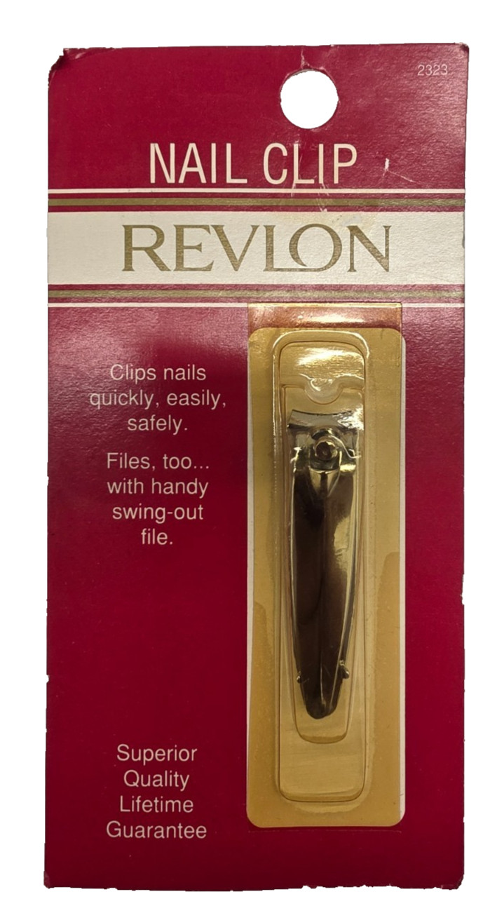 NEW REVLON DELUXE NAIL CLIP 2323 NEW REVLON DELUXE NAIL CLIP 2323