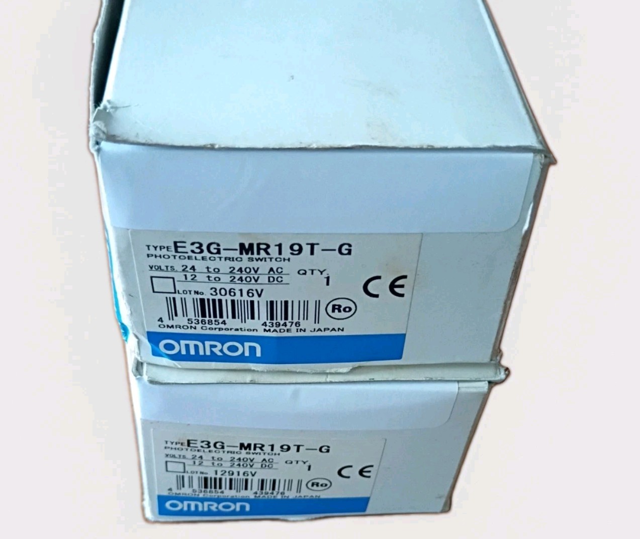 OMRON E3G-MR19T Photoelectric Switch E3G-MR19T-G *NEW*FREE SHIP* OMRON E3G-MR19T Photoelectric Switch E3G-MR19T-G *NEW*FREE SHIP*