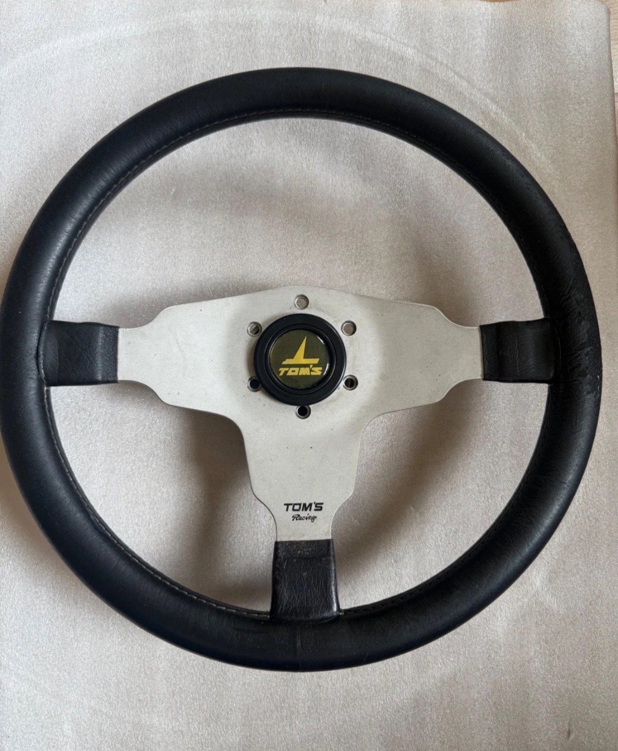 TOM’S SPORT COMP STEERING WHEEL HORN RARE TRD AE86 Levin Supra MOMO NARDI MA70