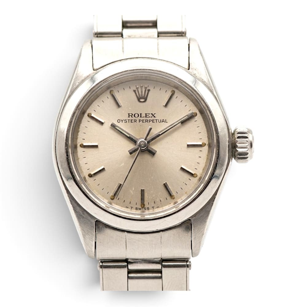 Rolex Oyster Perpetual Ladies 26 mm Steel Automatic Watch 6618 Circa 1968
