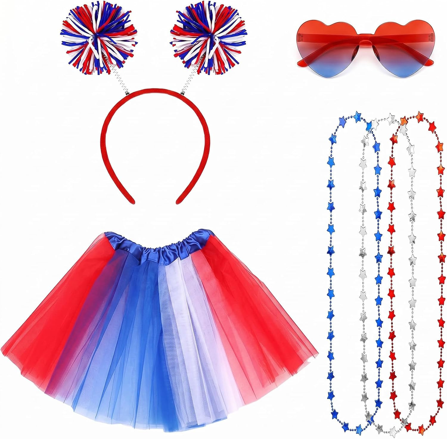 Tutu Skirt Costume Set - Tutu Costume Skirt, Tulle Dress up for Party Tutu Skirt Costume Set - Tutu Costume Skirt, Tulle Dress up for Party
