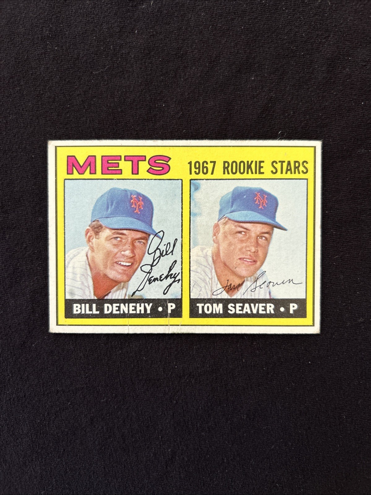 1967 Topps - High # Tom Seaver, Bill Denehy #581 (RC) 1967 Topps - High # Tom Seaver, Bill Denehy #581 (RC)