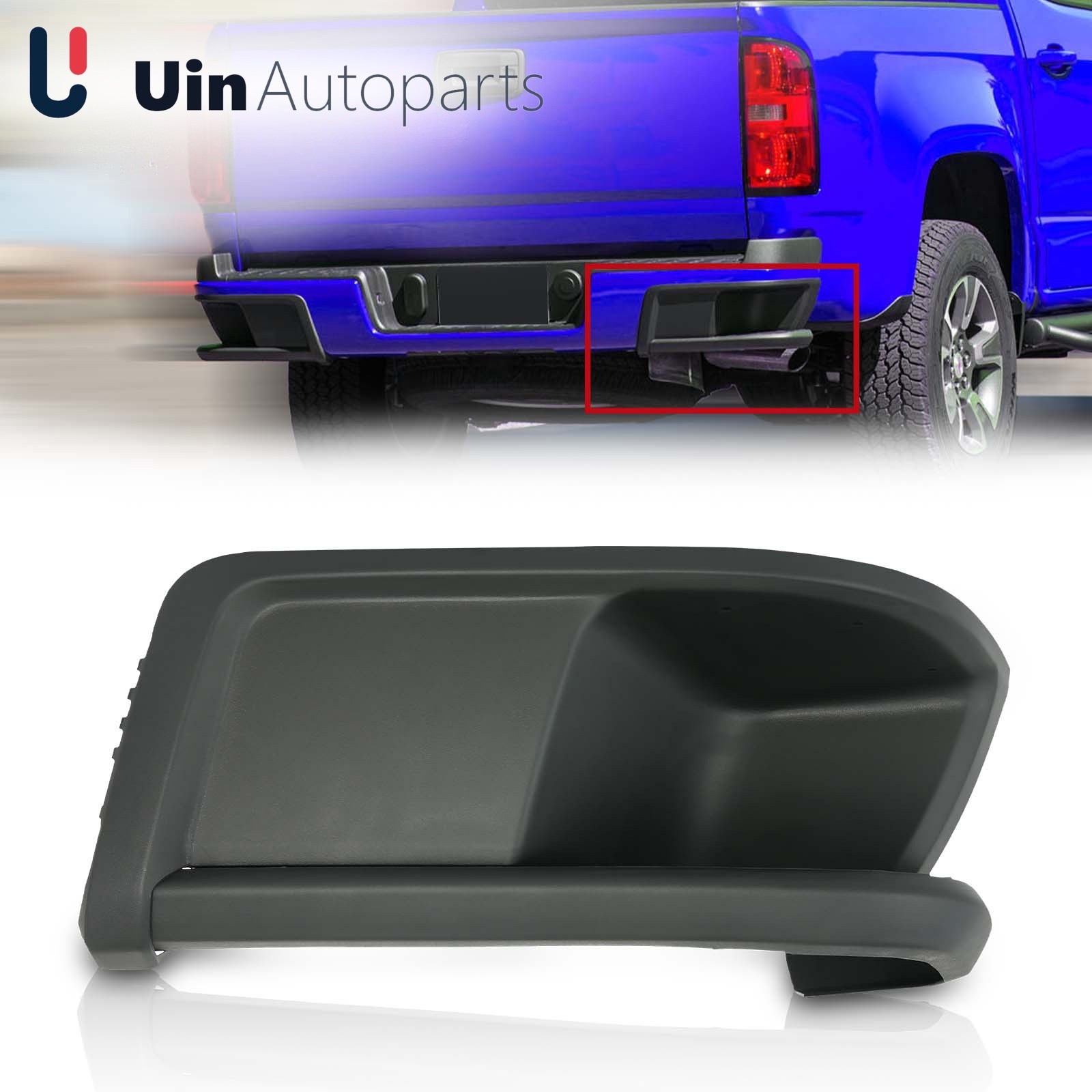For 2015-2020 Colorado Canyon Rear Bumper Trim Lower Corner Step Pad Passenger For 2015-2020 Colorado Canyon Rear Bumper Trim Lower Corner Step Pad Passenger