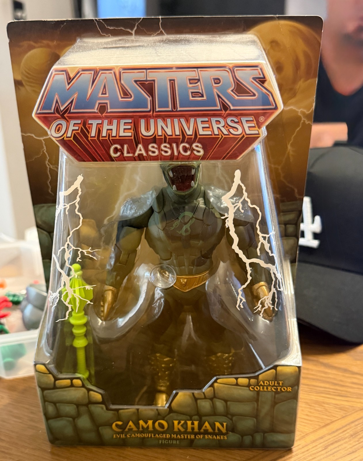 CAMO KHAN / Kobra Khan Power Con Exclusive MOTU Masters of the Universe Classics CAMO KHAN / Kobra Khan Power Con Exclusive MOTU Masters of the Universe Classics