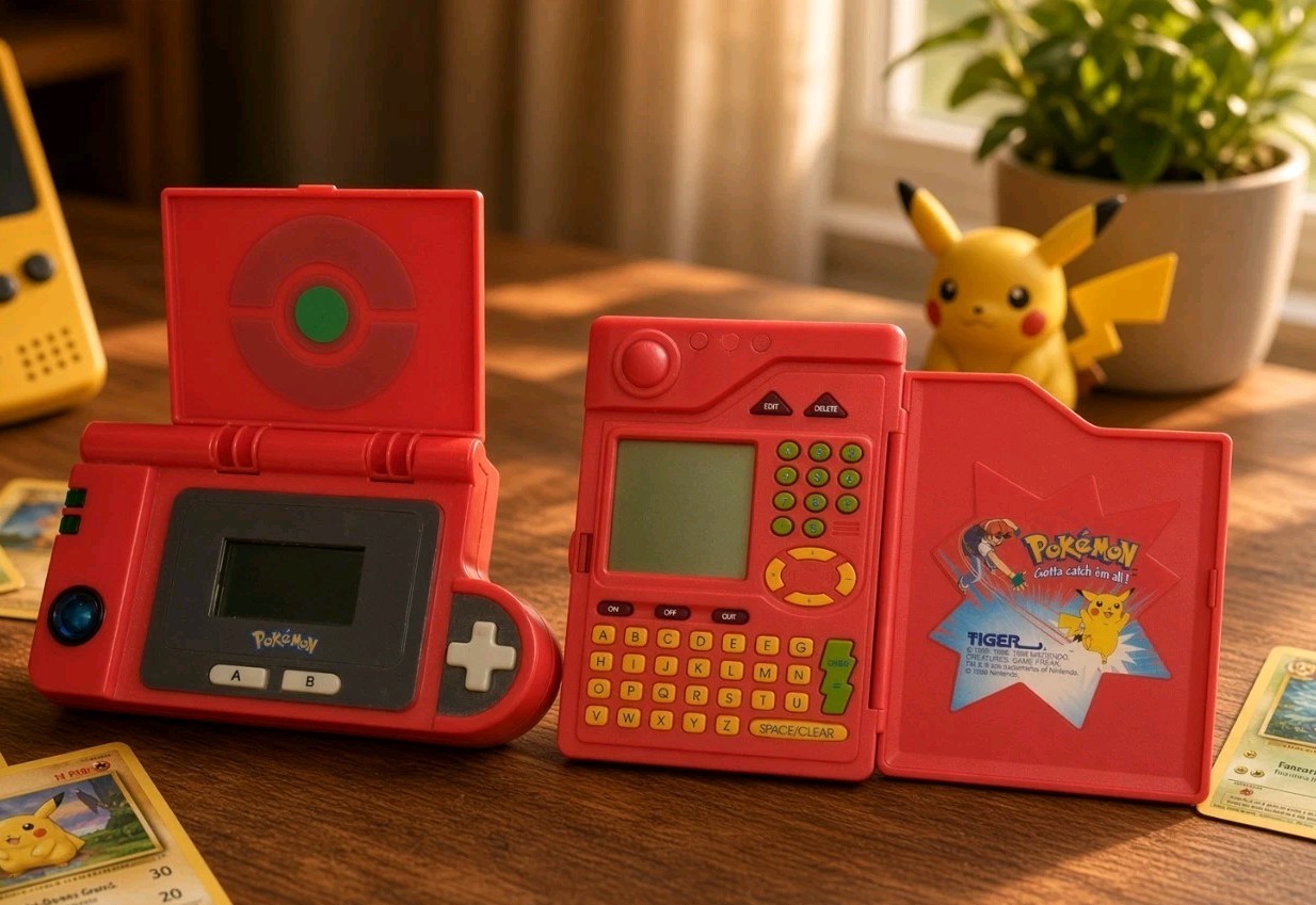 Pokemon POKEDEX Tiger 1999 Advanced Hasbro 2003 Jakks Pacific 2007 Nintendo Lot