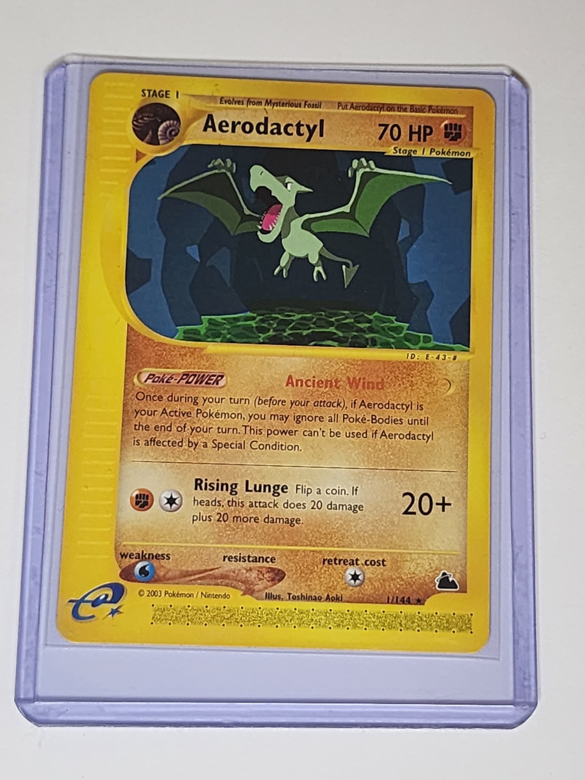 Aerodactyl 1/144 Skyridge Regular