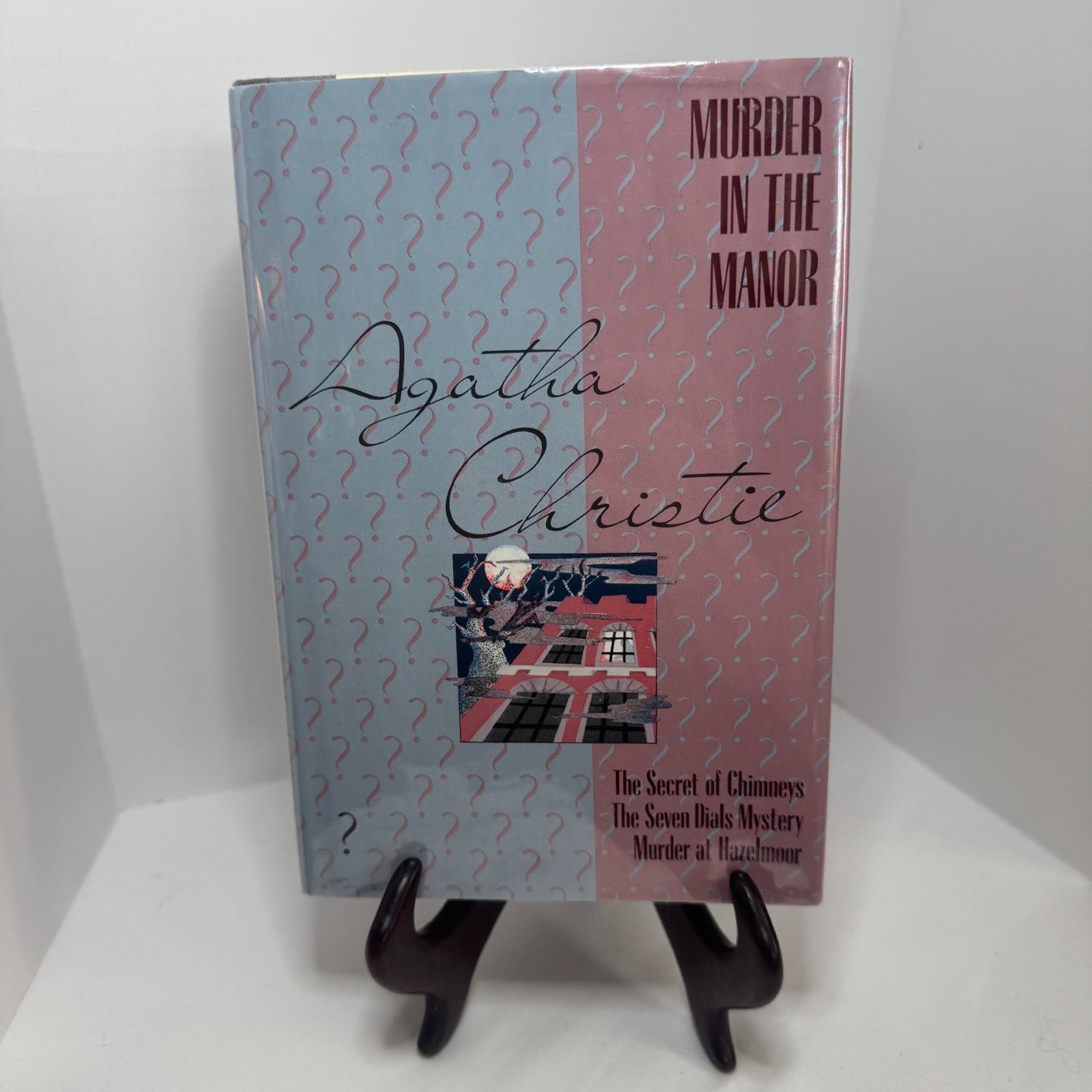 Murder in the Manor Book of the Month 1989 Agatha Christie, Hardcover Murder in the Manor Book of the Month 1989 Agatha Christie, Hardcover