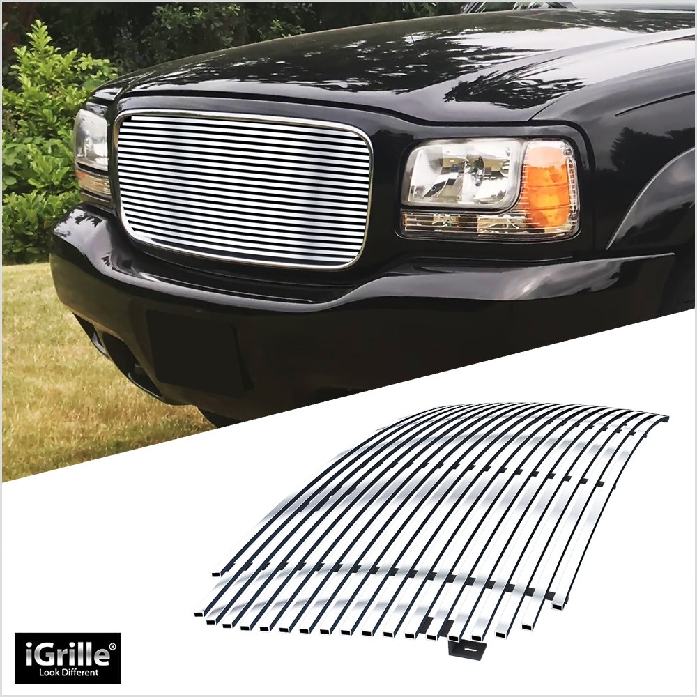 For 1998-2000 GMC Yukon Denali Main Upper Stainless Steel Chrome Billet Grille For 1998-2000 GMC Yukon Denali Main Upper Stainless Steel Chrome Billet Grille