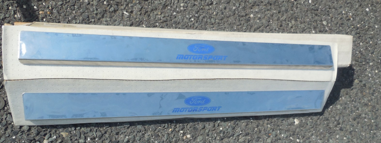 New Ford Motorsport Door Sill Plates 1984-1990 Ranger or Bronco II M-13208-T200 New Ford Motorsport Door Sill Plates 1984-1990 Ranger or Bronco II M-13208-T200