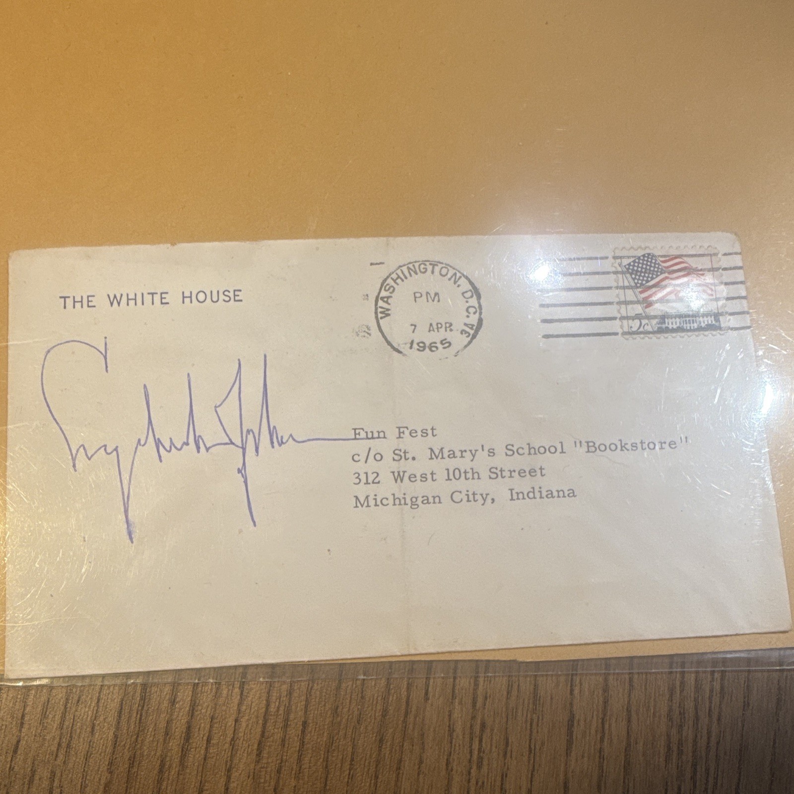 Lyndon B Johnson Signature