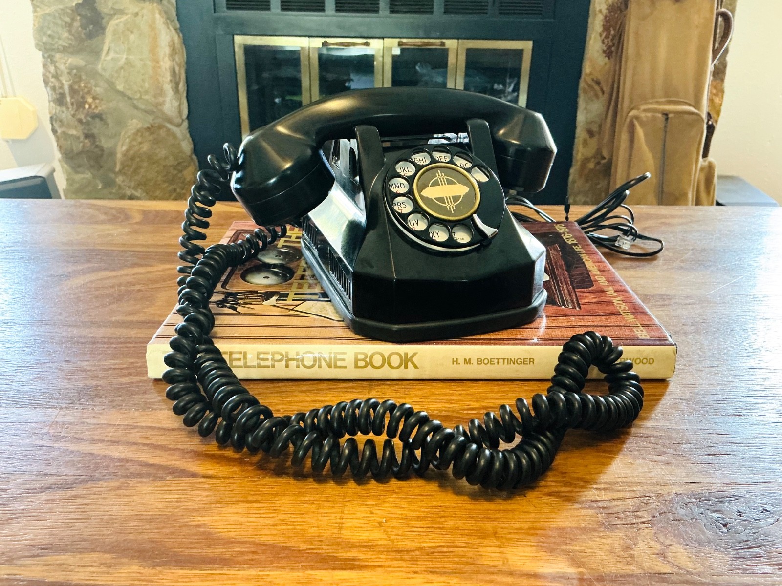 Vintage Automatic Electric 1940s Rotary Telephone WORKS Beautiful Condition