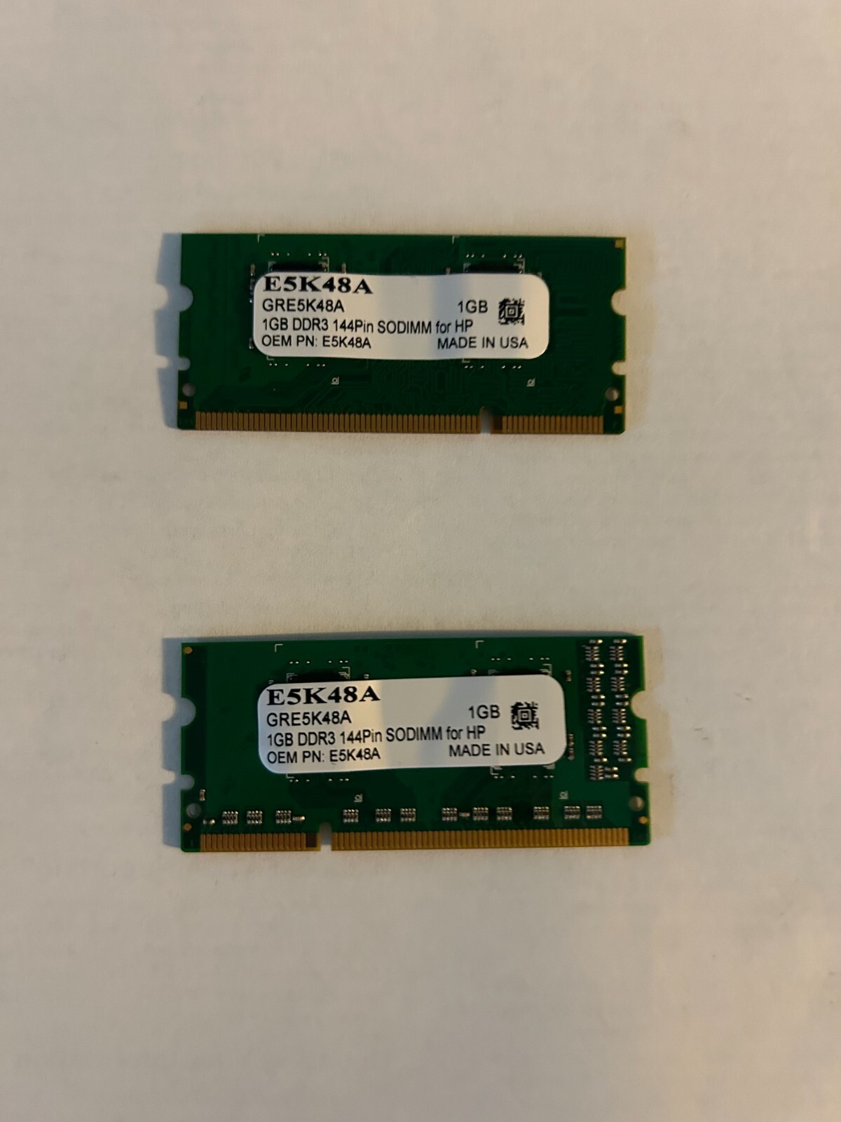 HP E5K48A Color LaserJet Enterprise Memory - 1GB DDR3-1600 144pin SODIMM HP E5K48A Color LaserJet Enterprise Memory - 1GB DDR3-1600 144pin SODIMM