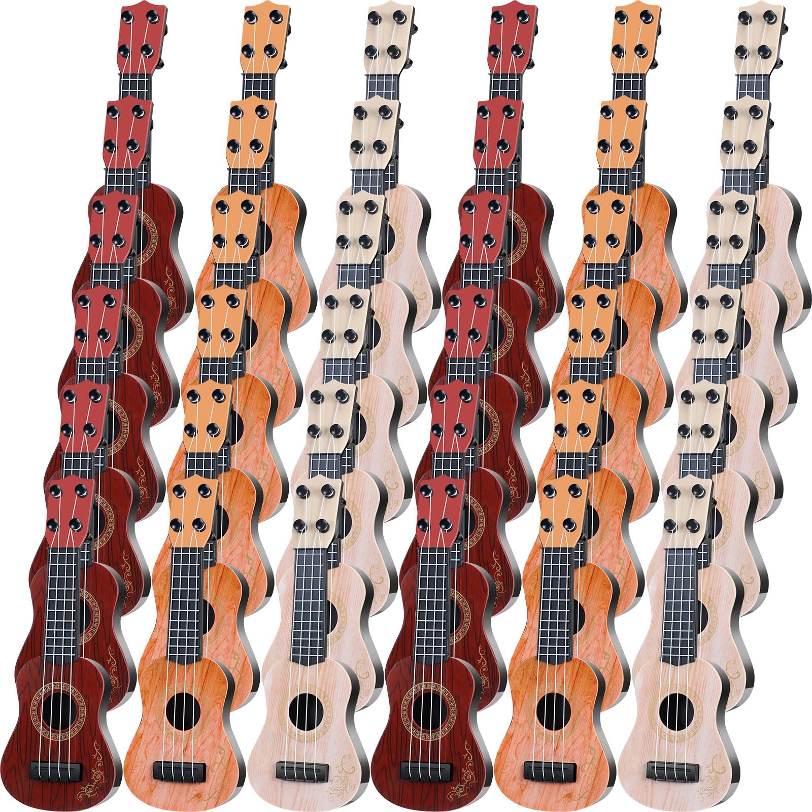 Lenwen 12 Pcs Kids Ukulele Guitar 10 Inch 4 Strings for Toddler Beginner Lenwen 12 Pcs Kids Ukulele Guitar 10 Inch 4 Strings for Toddler Beginner