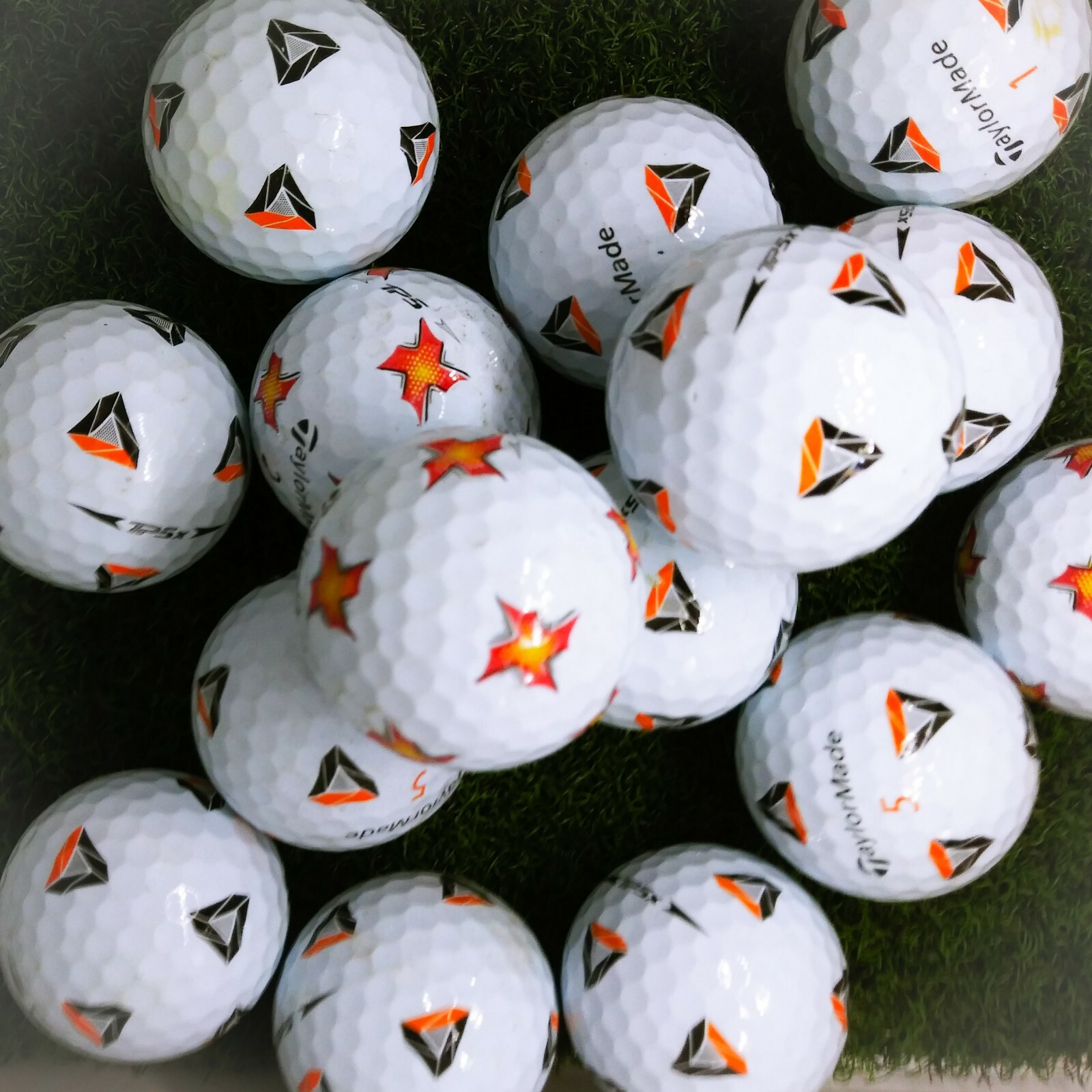 36 4A/5A TAYLORMADE TP5/X Pix (Not Practice) -HIGH VISIBILITY-Used Golf Balls 36 4A/5A TAYLORMADE TP5/X Pix (Not Practice) -HIGH VISIBILITY-Used Golf Balls