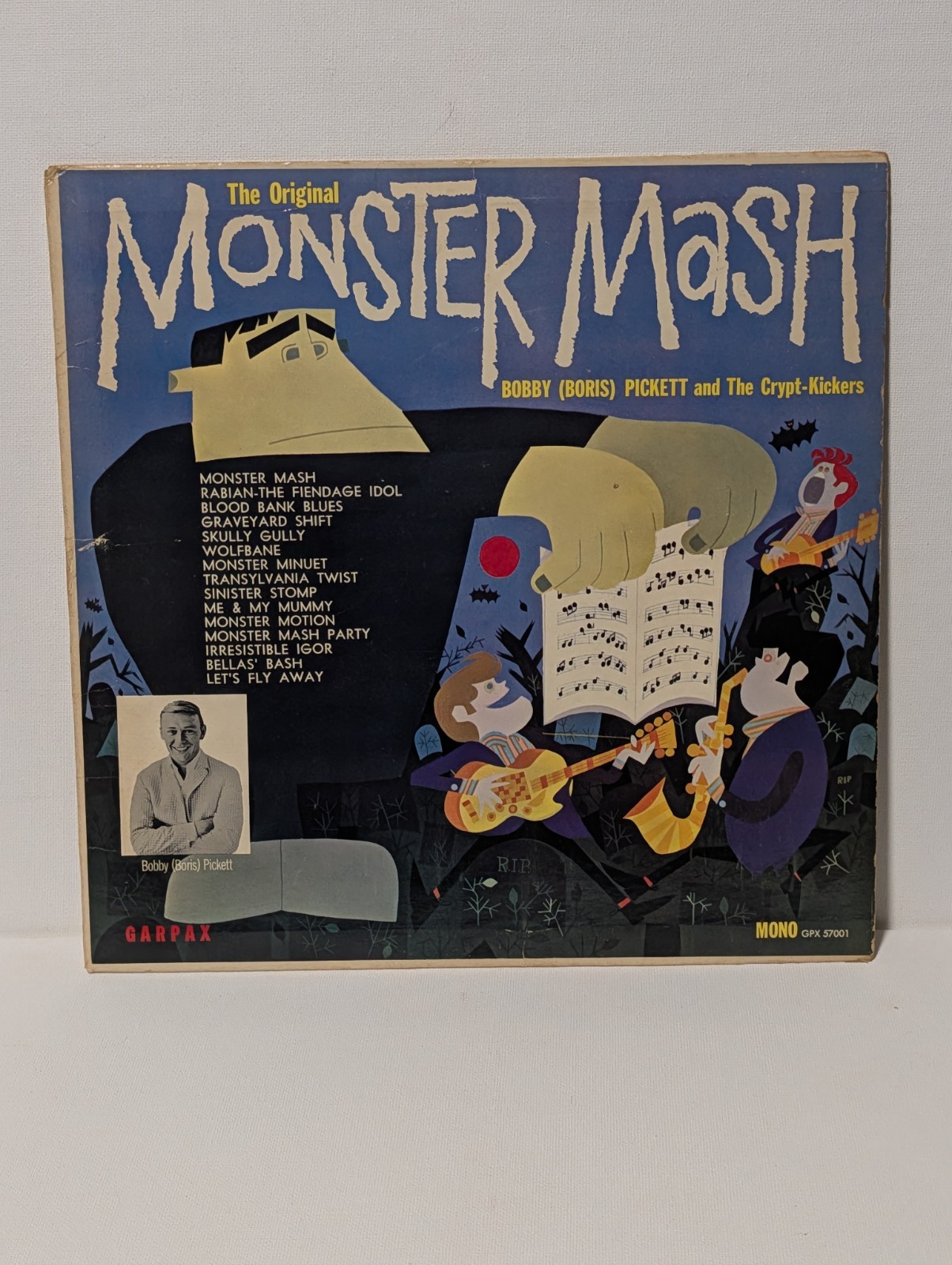 Bobby Boris Pickett The Original Monster Mash Vinyl LP OG US 1962 Mono VG+/VG Bobby Boris Pickett The Original Monster Mash Vinyl LP OG US 1962 Mono VG+/VG