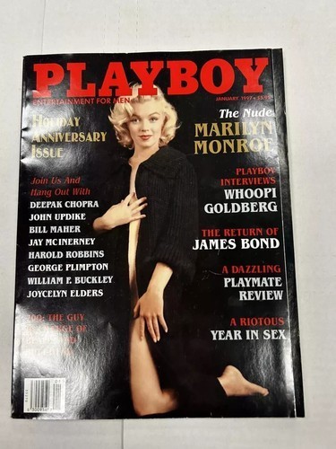 PLAYBOY MAGAZINE JANUARY 1997 MARILYN MONROE VERY GOOD CONDITION PLAYBOY MAGAZINE JANUARY 1997 MARILYN MONROE VERY GOOD CONDITION